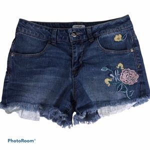 Bebe Girls Floral Print Shorts